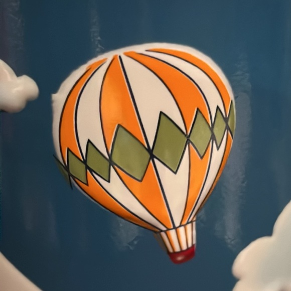 Colorful Hot Air Balloons Among the Clouds Mug w/ 3D (Raised) Decoration - Picture 5 of 10